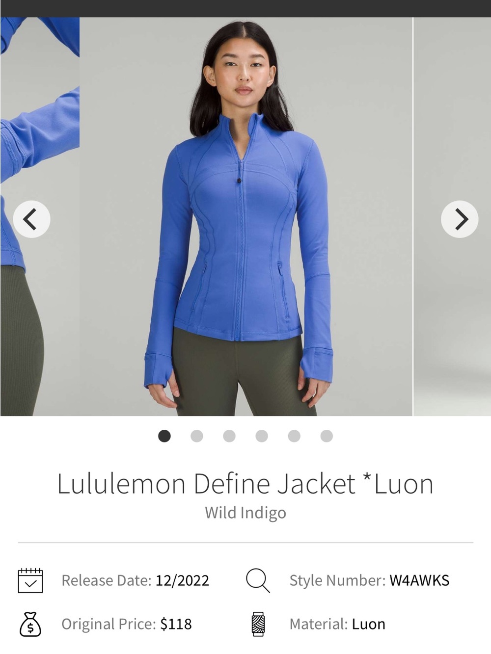lululemon define jacket